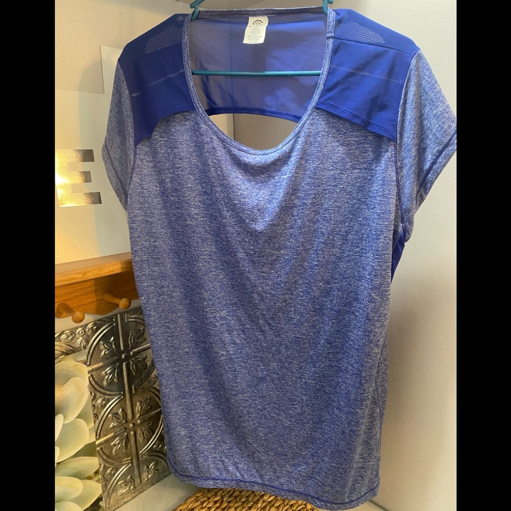 Champion top with mesh. NWOT